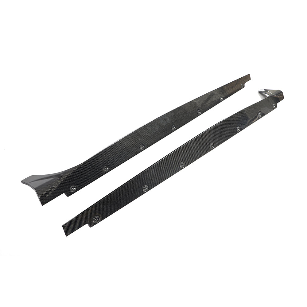 Carbon Side Skirts voor Audi A5/S-line/S5 4D 8W