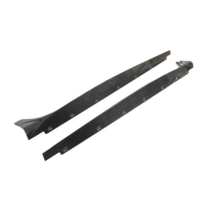 Carbon Side Skirts voor Audi A5/S-line/S5 4D 8W