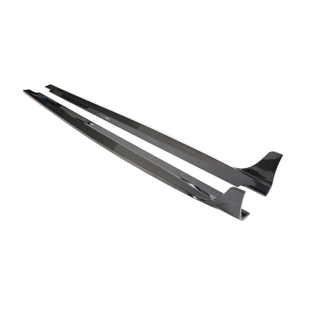 Carbon Side Skirts voor Audi A5/S-line/S5 4D 8W
