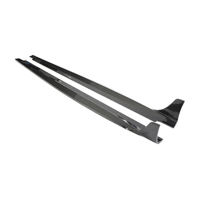 Carbon Side Skirts voor Audi A5/S-line/S5 4D 8W