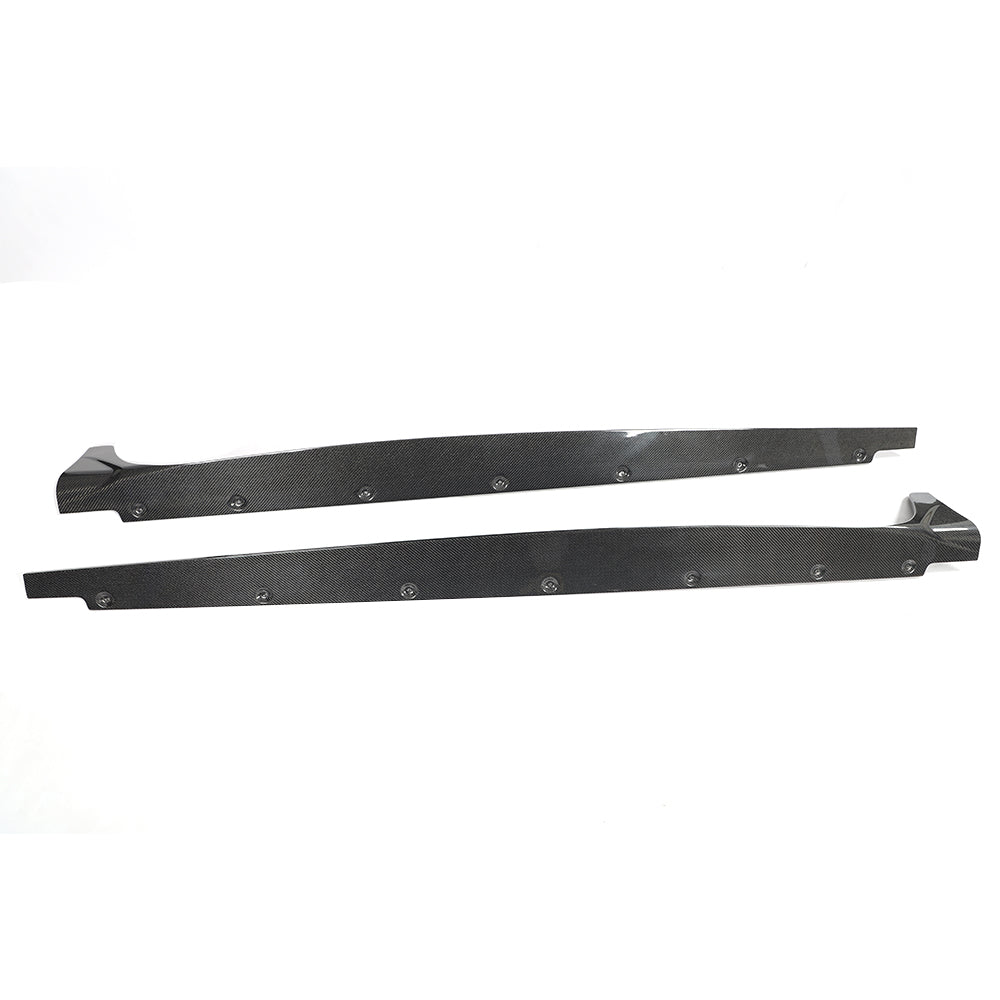 Carbon Side Skirts voor Audi A5/S-line/S5 4D 8W