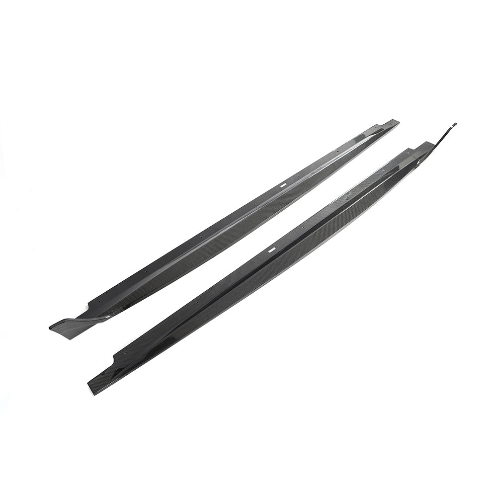 Carbon Side Skirts voor Audi A5/S-line/S5 4D 8W