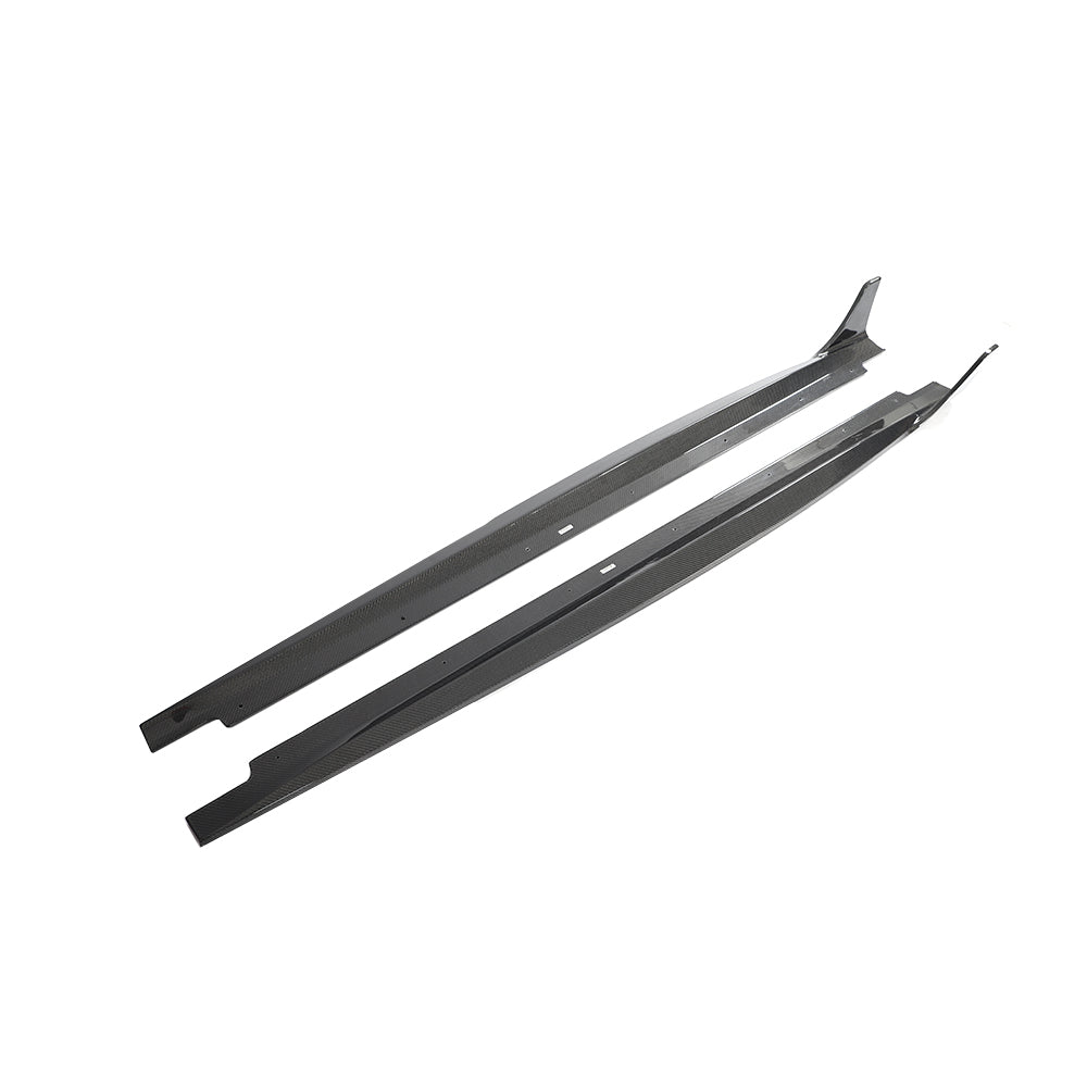 Carbon Side Skirts voor Audi A5/S-line/S5 4D 8W