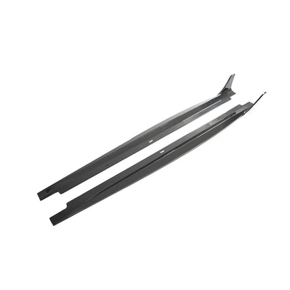 Carbon Side Skirts voor Audi A5/S-line/S5 4D 8W
