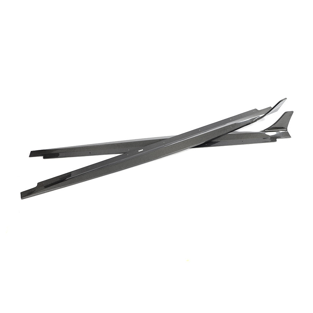 Carbon Side Skirts voor Audi A5/S-line/S5 4D 8W