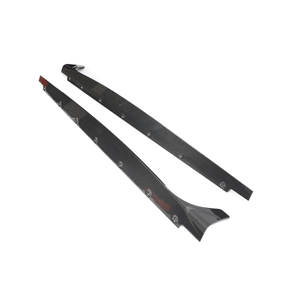 Carbon Side Skirts voor Audi A5/S-line/S5 4D 8W