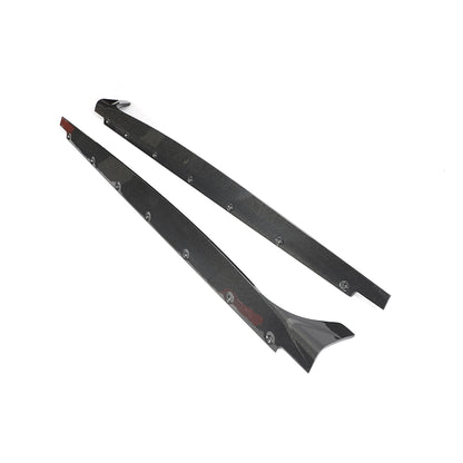 Carbon Side Skirts voor Audi A5/S-line/S5 4D 8W