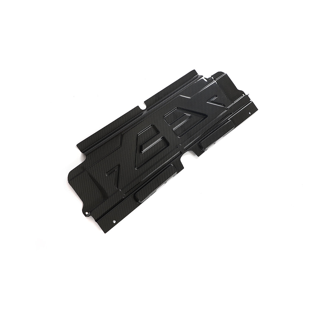 Dry Carbon Motorafdekplaat voor BMW M3 / M4 / M3 Touring G80, G82, G81
