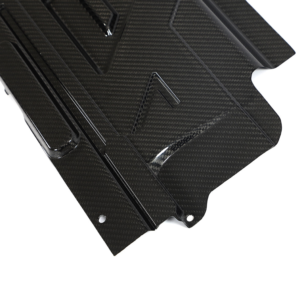 Dry Carbon Motorafdekplaat voor BMW M3 / M4 / M3 Touring G80, G82, G81