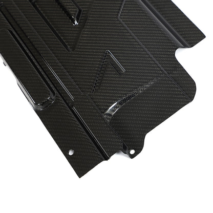 Dry Carbon Motorafdekplaat voor BMW M3 / M4 / M3 Touring G80, G82, G81