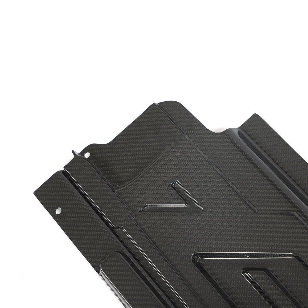 Dry Carbon Motorafdekplaat voor BMW M3 / M4 / M3 Touring G80, G82, G81