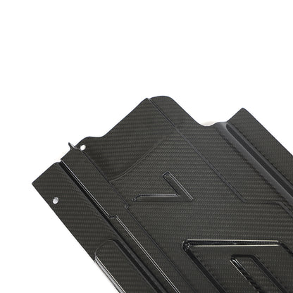 Dry Carbon Motorafdekplaat voor BMW M3 / M4 / M3 Touring G80, G82, G81