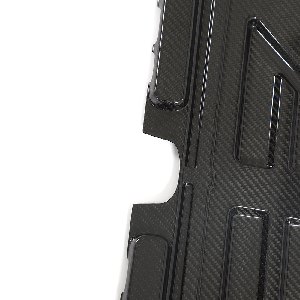 Dry Carbon Motorafdekplaat voor BMW M3 / M4 / M3 Touring G80, G82, G81