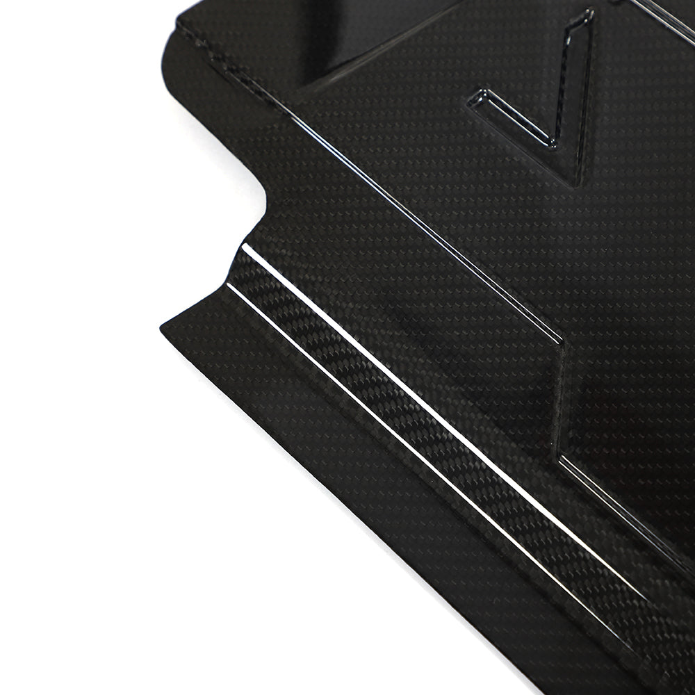Dry Carbon Motorafdekplaat voor BMW M3 / M4 / M3 Touring G80, G82, G81