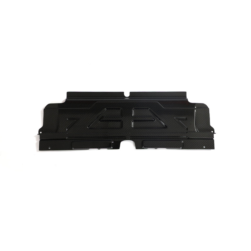 Dry Carbon Motorafdekplaat voor BMW M3 / M4 / M3 Touring G80, G82, G81
