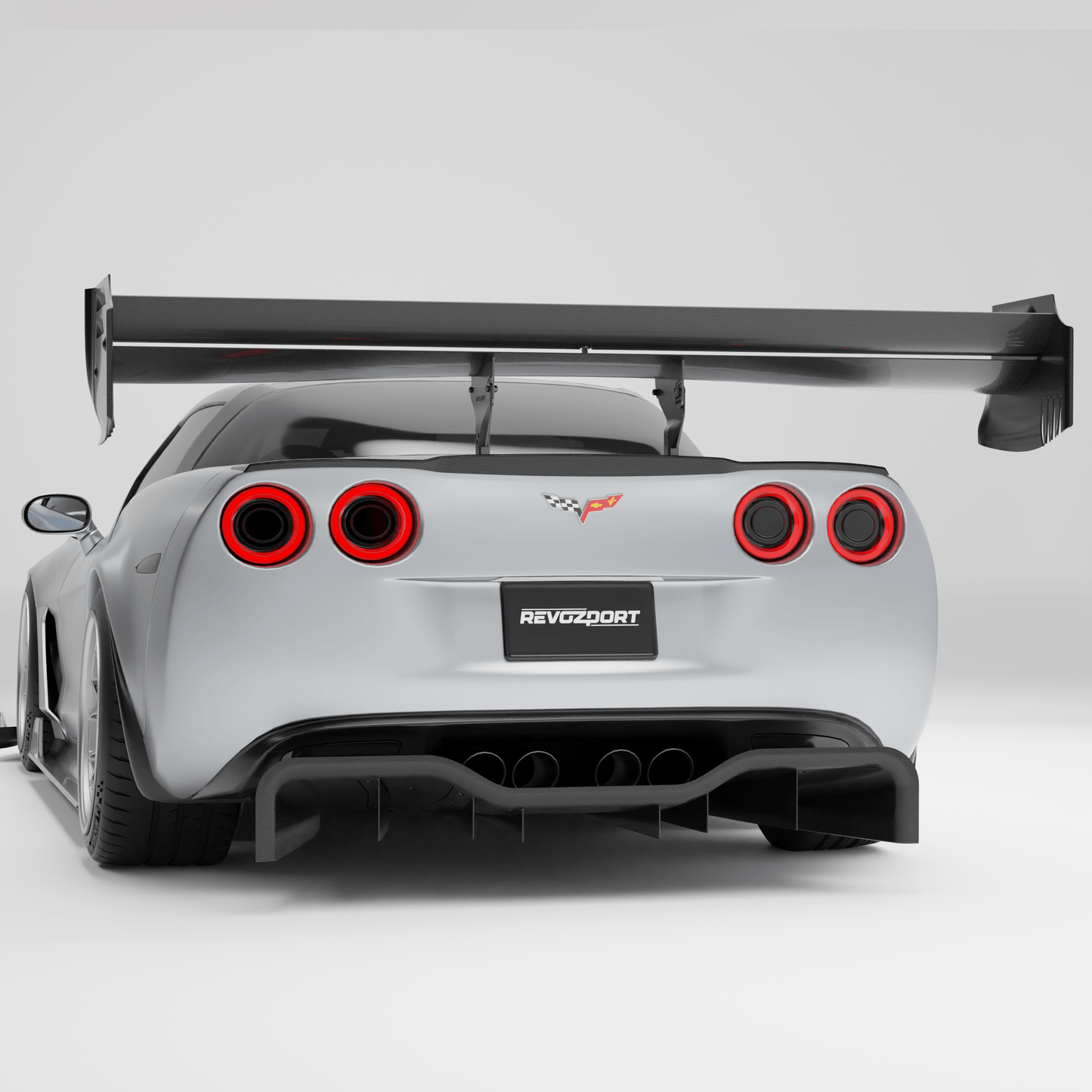 RevoZport Carbon Spoiler voor Chevrolet Corvette C6