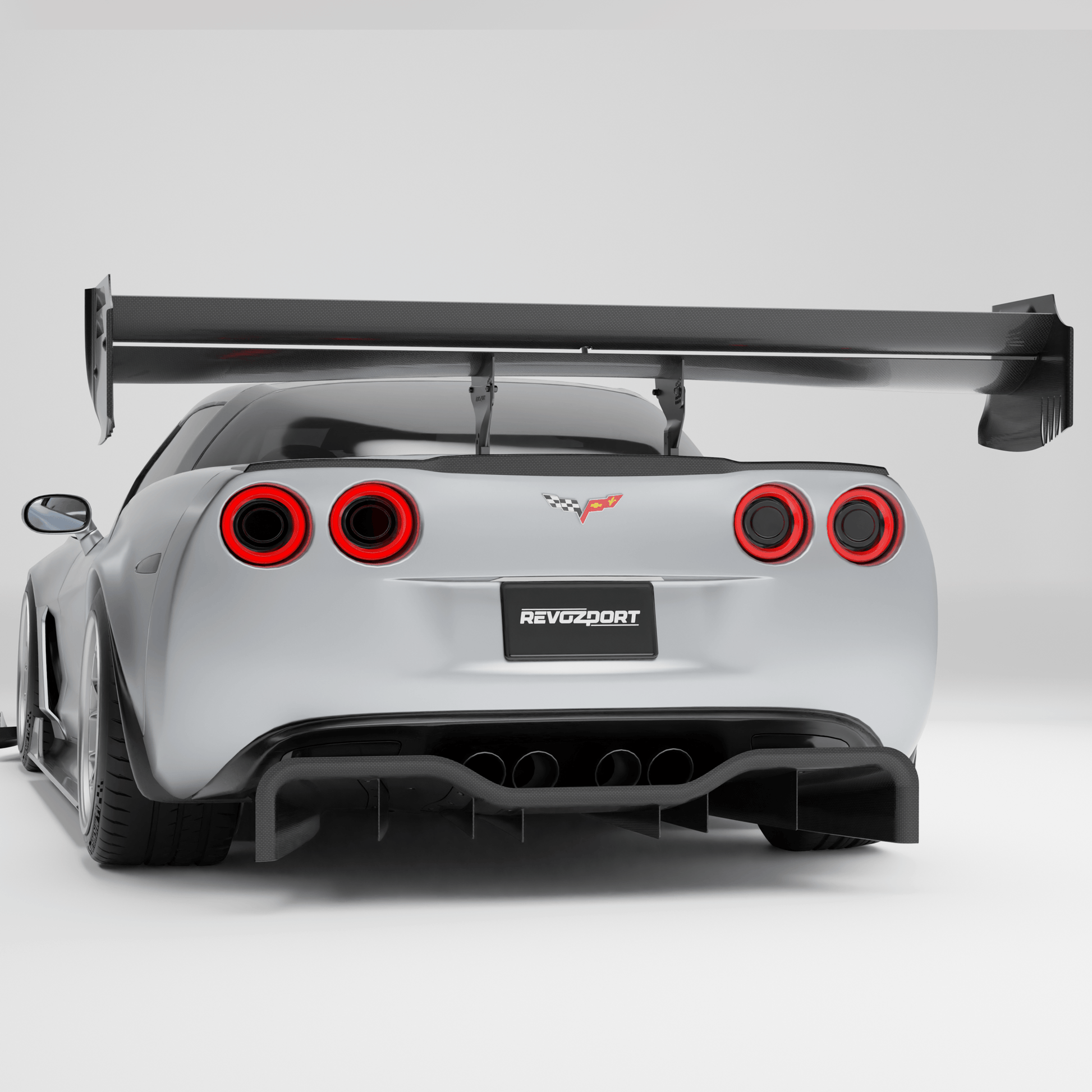 RevoZport Carbon Spoiler voor Chevrolet Corvette C6