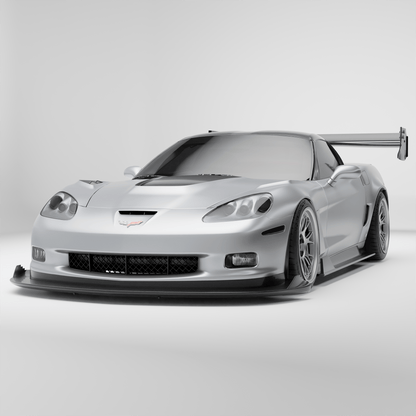 RevoZport Carbon Front Splitter voor Chevrolet Corvette C6