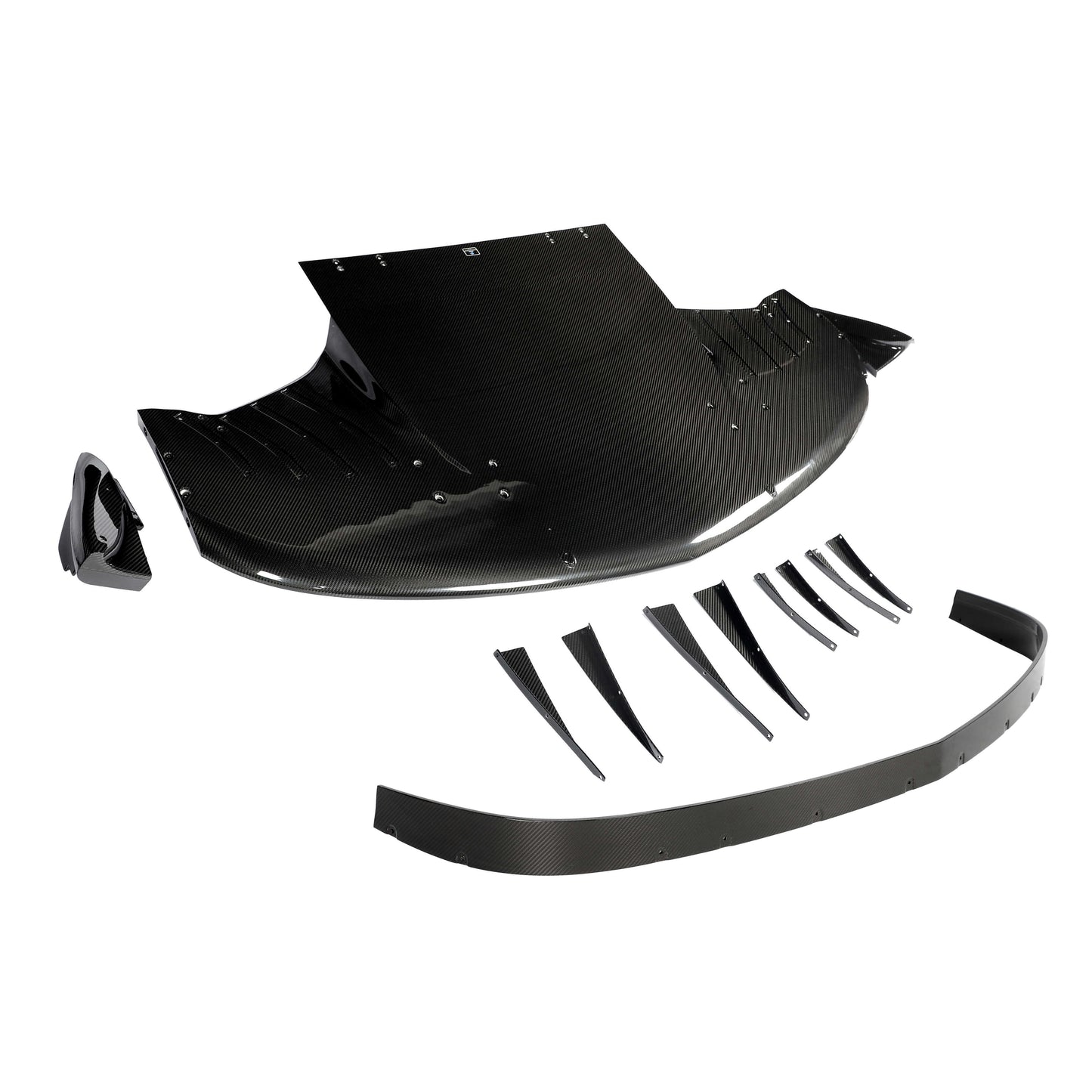 RevoZport Carbon Front Splitter voor Chevrolet Corvette C6