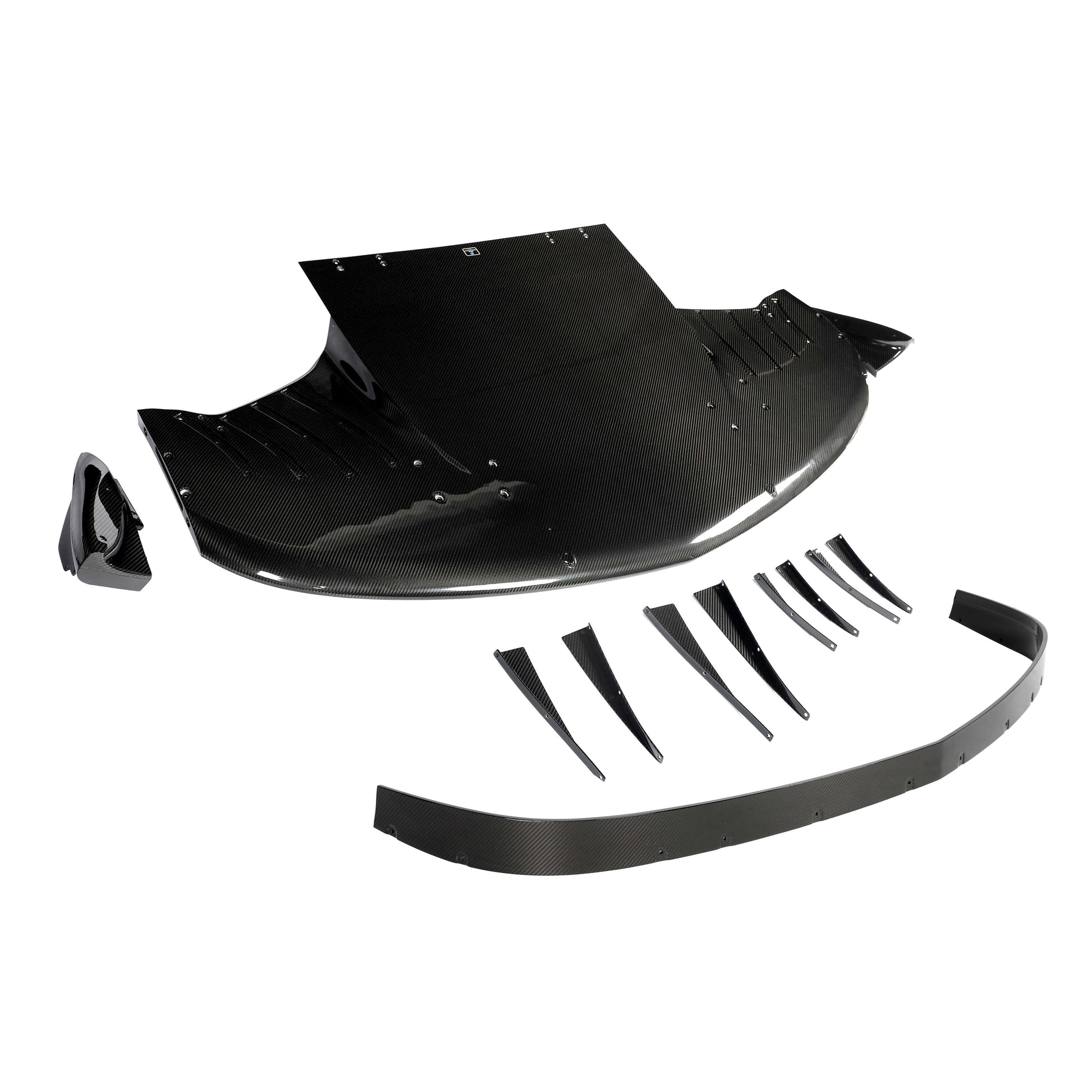 RevoZport Carbon Front Splitter voor Chevrolet Corvette C6