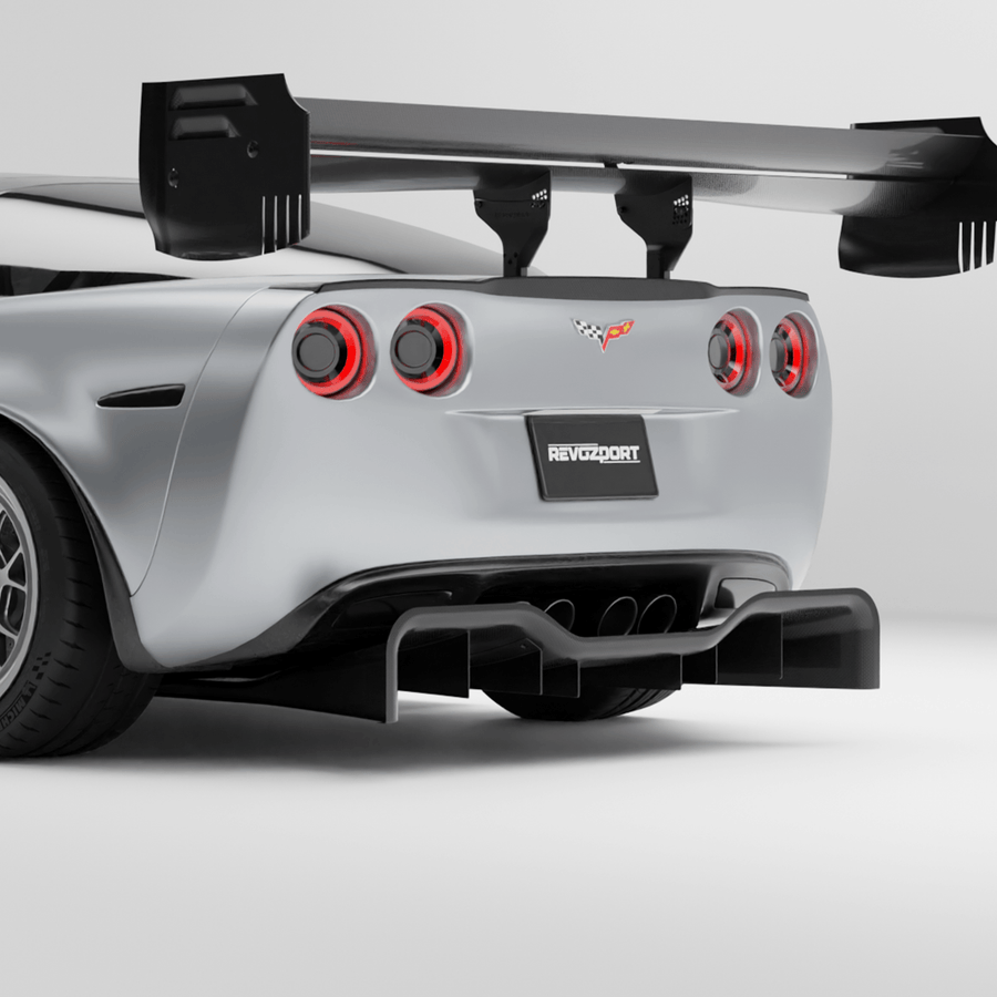 RevoZport Carbon Diffuser voor Chevrolet Corvette C6