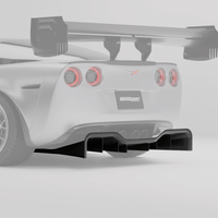 RevoZport Carbon Diffuser voor Chevrolet Corvette C6