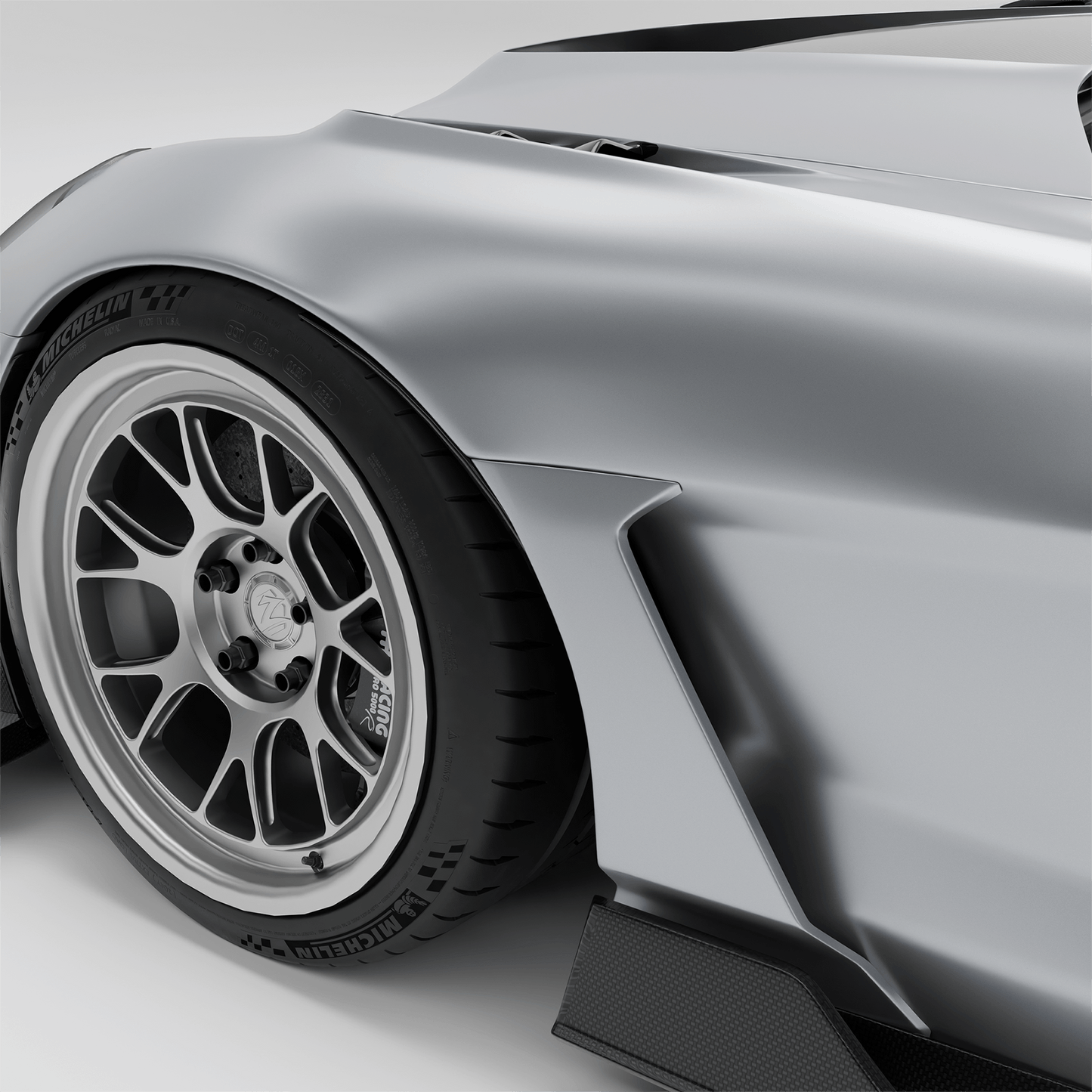 RevoZport Carbon Spatborden voor Chevrolet Corvette C6