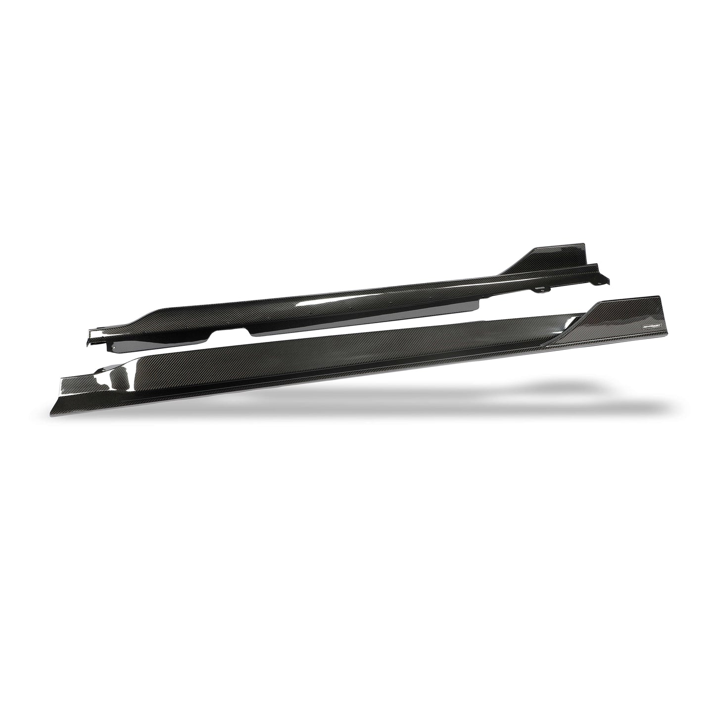 RevoZport Carbon Side Skirts voor Chevrolet Corvette C6