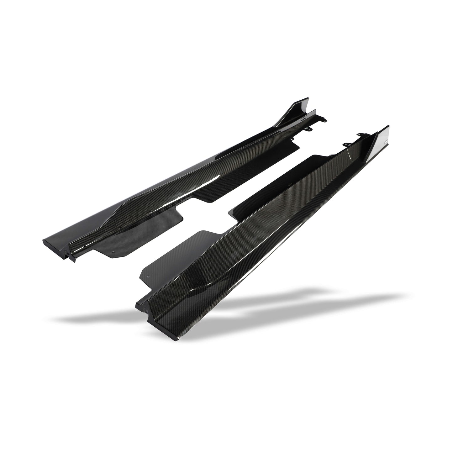 RevoZport Carbon Side Skirts voor Chevrolet Corvette C6