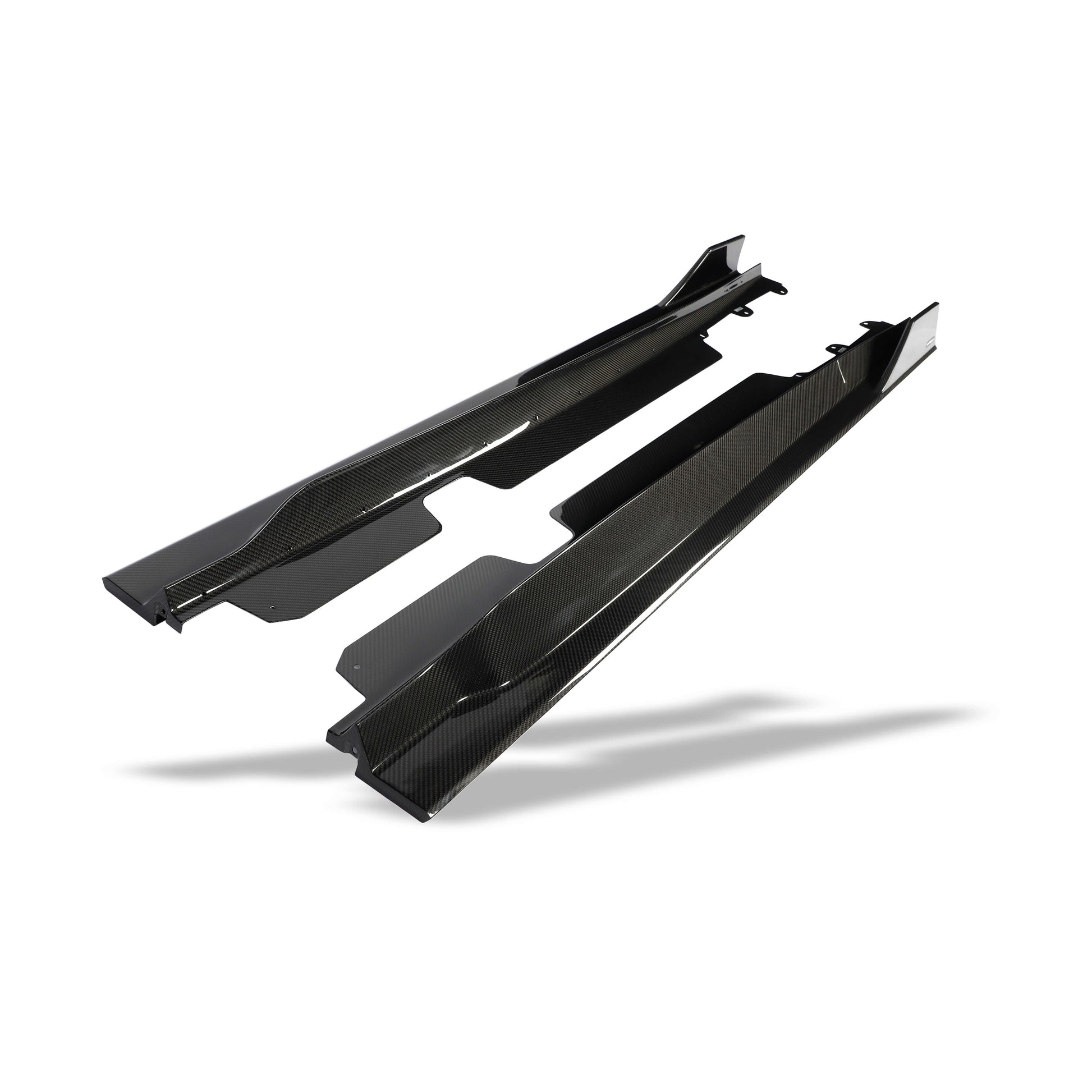 RevoZport Carbon Side Skirts voor Chevrolet Corvette C6