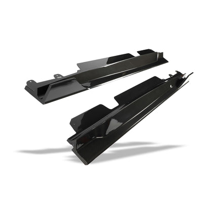 RevoZport Carbon Side Skirts voor Chevrolet Corvette C6