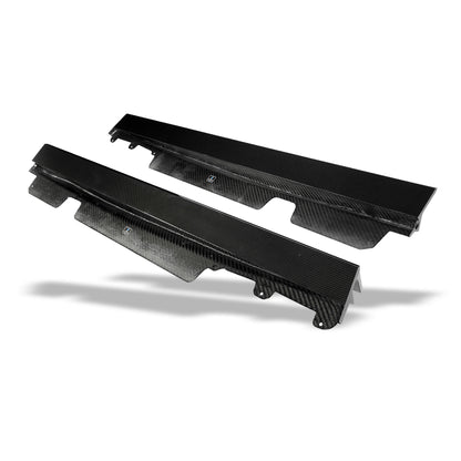 RevoZport Carbon Side Skirts voor Chevrolet Corvette C6