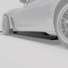 RevoZport Carbon Side Skirts voor Chevrolet Corvette C6
