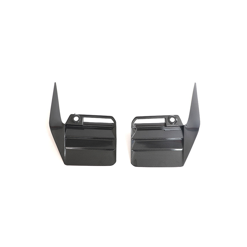 Dry Carbon Achterbumper Luchtgeleiders voor BMW M2 G87