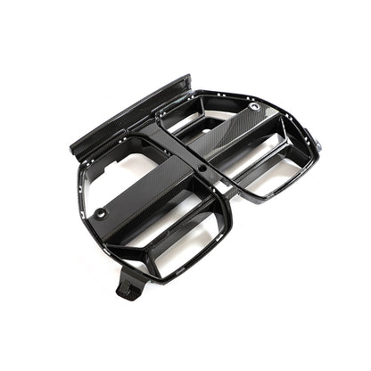 Dry Carbon Grille voor BMW M3 / M4 / M3 Touring G80, G82, G81