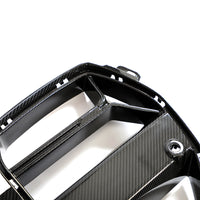 Dry Carbon Grille Kidney Grille with ACC for BMW M3 / M4 / M3 Touring G80, G82, G81