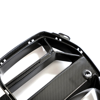 Dry Carbon Grille voor BMW M3 / M4 / M3 Touring G80, G82, G81