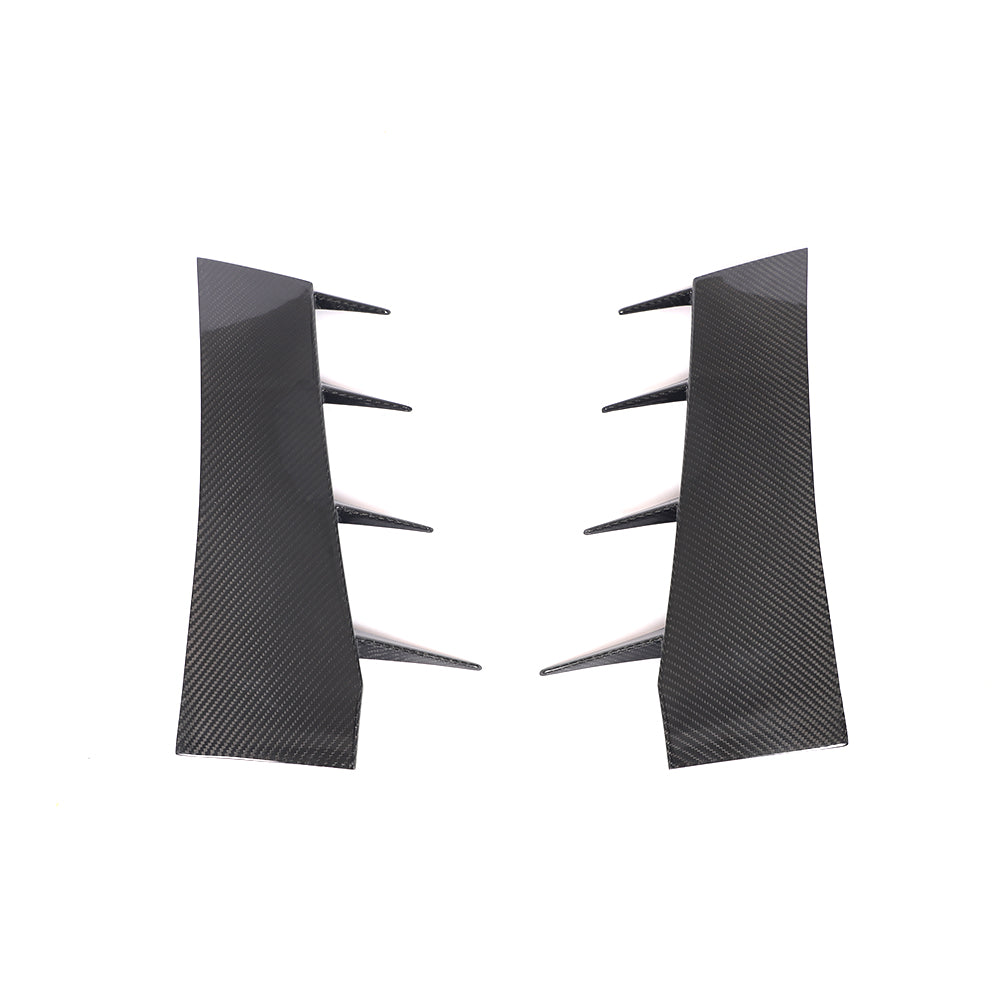 Dry Carbon Canards voor Audi R8 4S