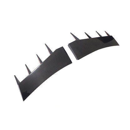 Dry Carbon Canards voor Audi R8 4S