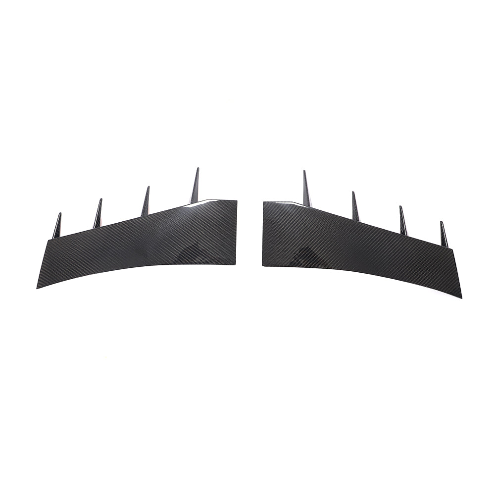 Dry Carbon Canards voor Audi R8 4S