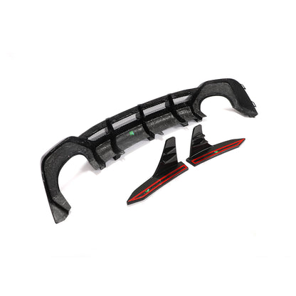 Dry Carbon Diffuser voor Audi RS6/RS7 C8