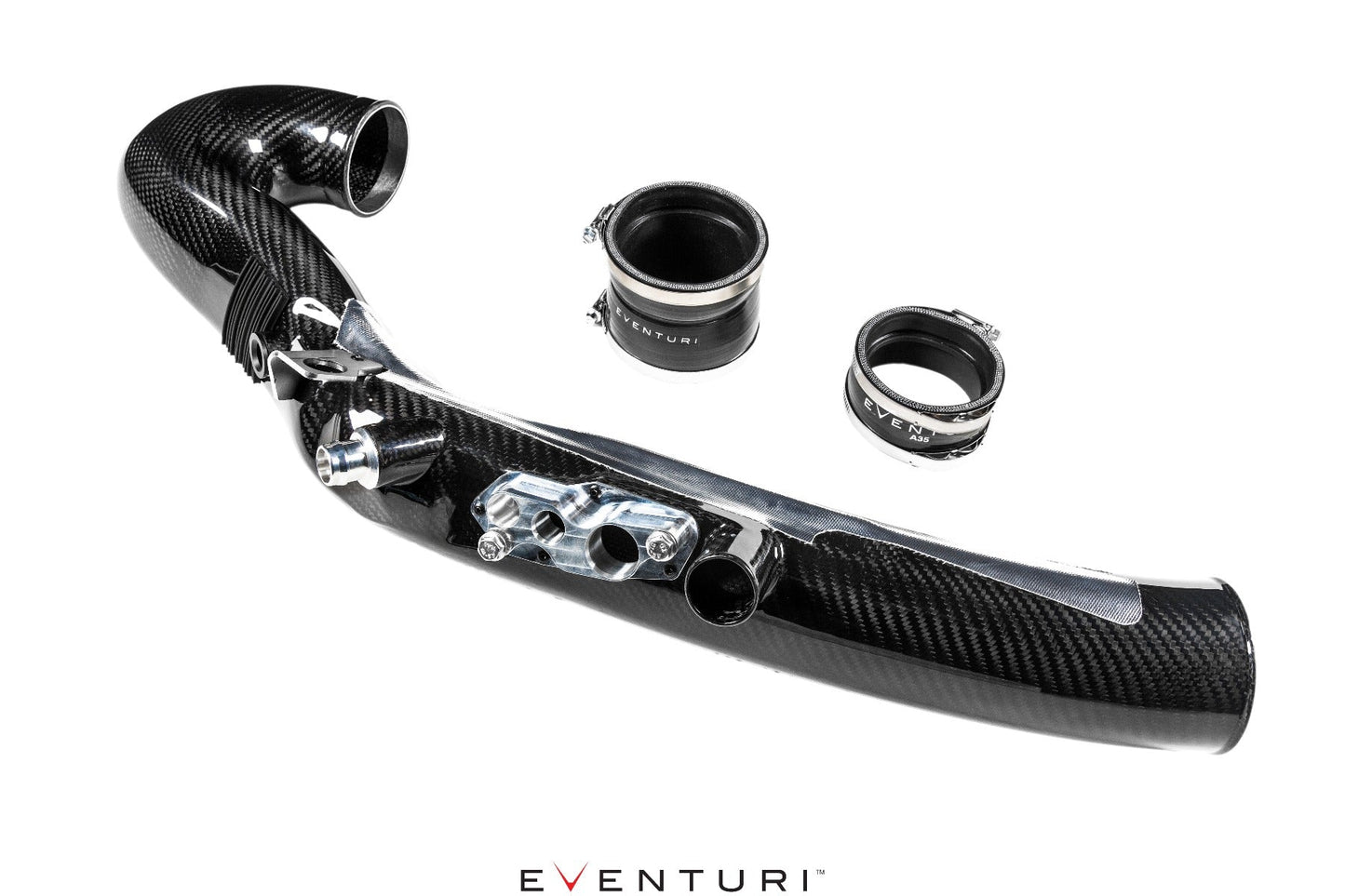 Eventuri Turbo Inlets voor Mercedes A35 AMG, GLA35, GLB35, Turbo Tube - Pre 2023 Facelift Only