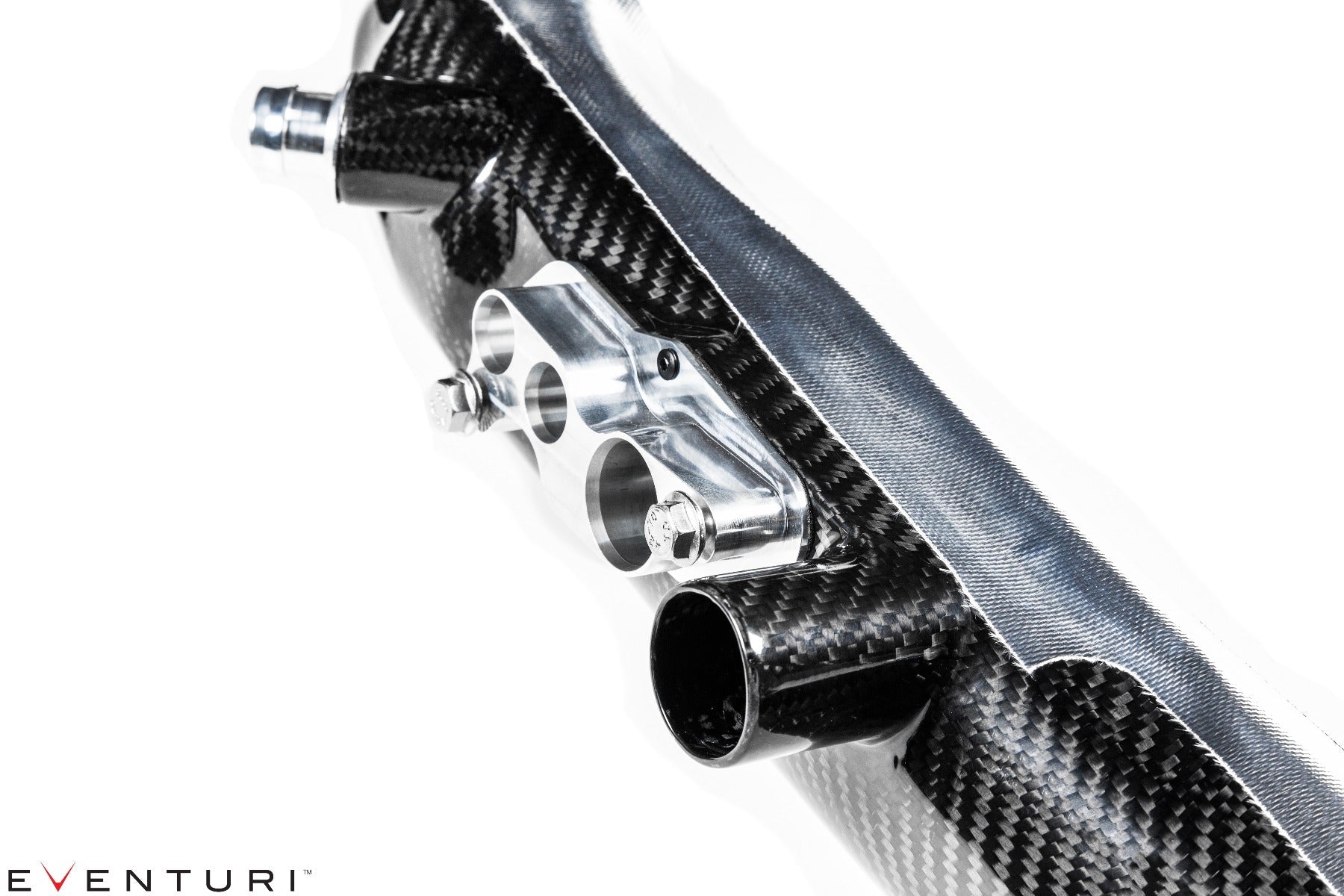 Eventuri Turbo Inlets voor Mercedes A35 AMG, CLA35, GLA35, GLB35, Turbo Tube - Post 2023 Facelift Hybrid