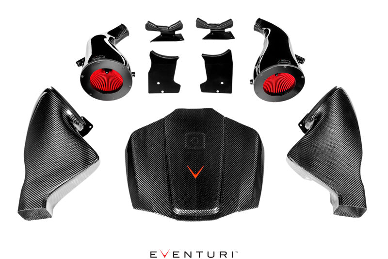 Eventuri Intake Systeem voor Mercedes C190/R190 AMG GTR, GTS, GT — Gloss