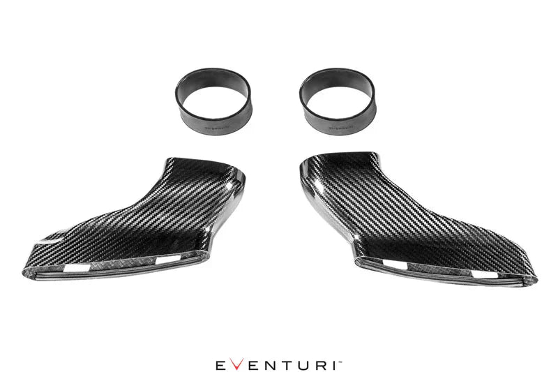 Eventuri Carbon Luchtgeleider voor Mercedes C63S