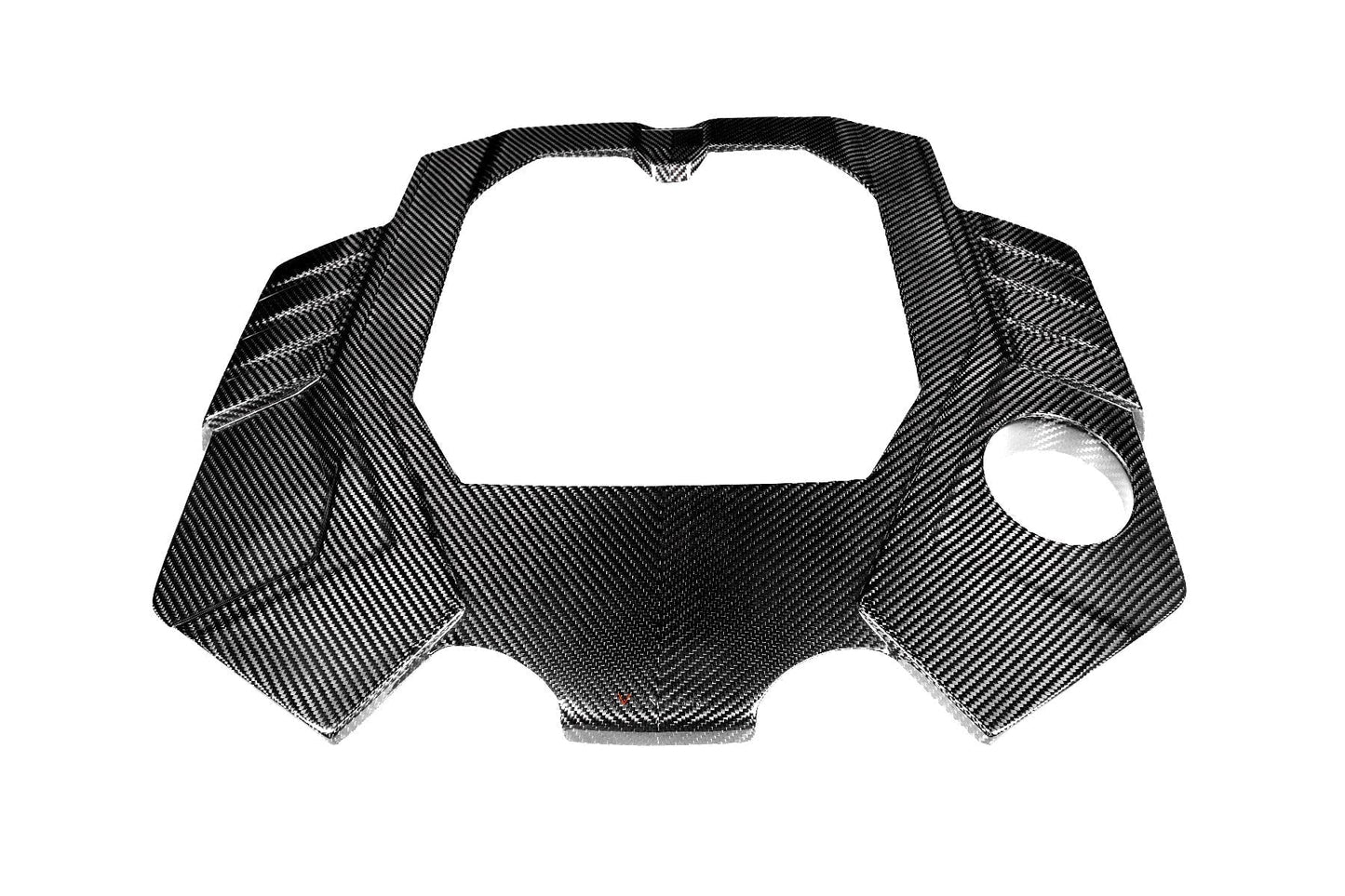 Eventuri Carbon Motorafdekplaat voor Audi C8 RS6 RS7 — Matte