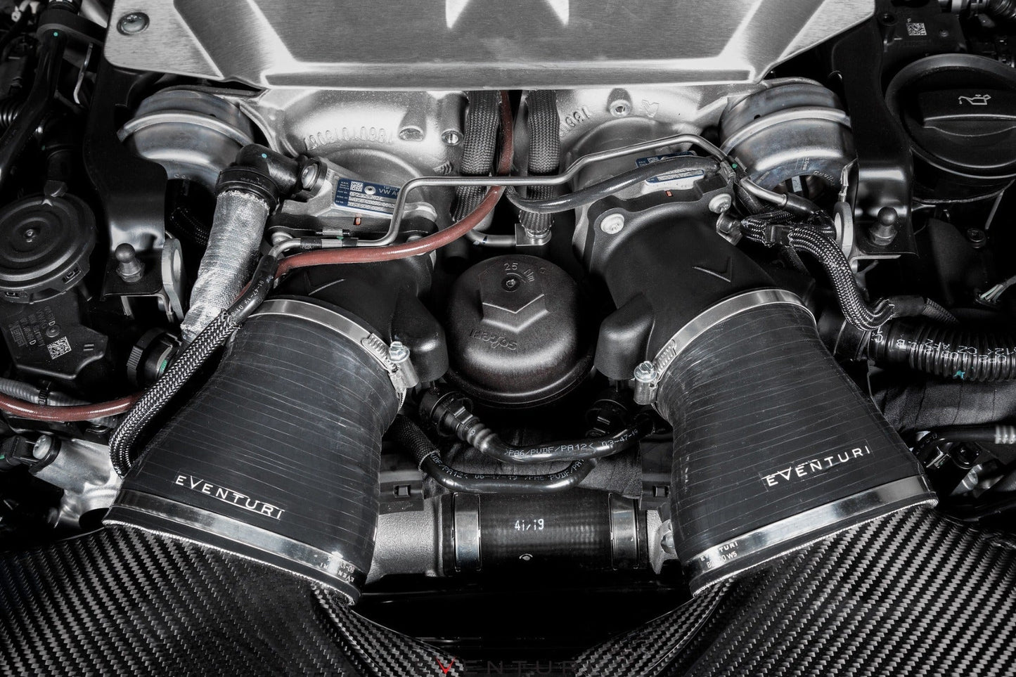 Eventuri Carbon Intake Systeem voor Audi C8 RS6 RS7 — Matte