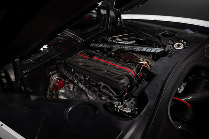Eventuri Carbon Motorafdekplaat voor Chevrolet C8 Corvette Stingray