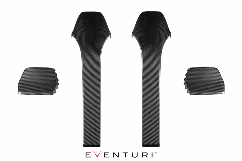 Eventuri Carbon Cover voor BMW F8X M3/M4 Black Carbon Seat Back Covers