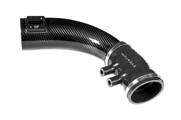Eventuri Carbon Intake Onderdeel voor Honda FK2 Black Carbon MAF-TUBE and silicone hose